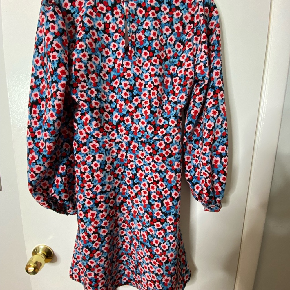POPSUGAR dress! good quality, bright, colorful pattern, hardly worn